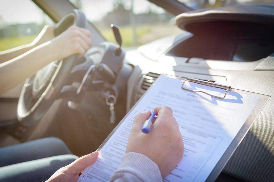 Examen permis de conduire